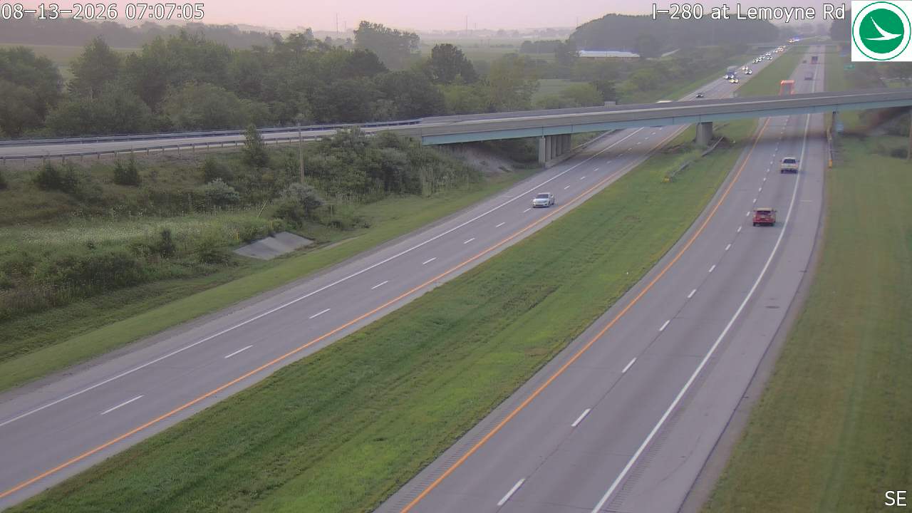 I-280 at Lemoyne Rd