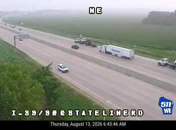 I-39/90  - I-39/90 at State Line Rd
