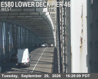 CA-580 - TVR35 -- I-580 : Lower Deck Pier 46 - East