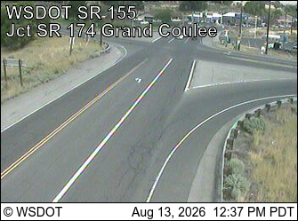 SR 155 at MP 25.7: SR 174 Grand Coulee