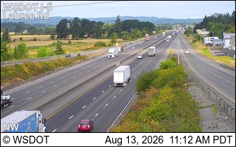I-5 at MP 74.7: Labree Rd