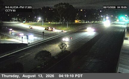 I-5 : (93) Alicia Parkway On