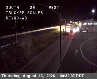 Hwy 80 at Truckee Scales