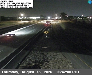 I-10 : (562) W/O Sandalwood Drive