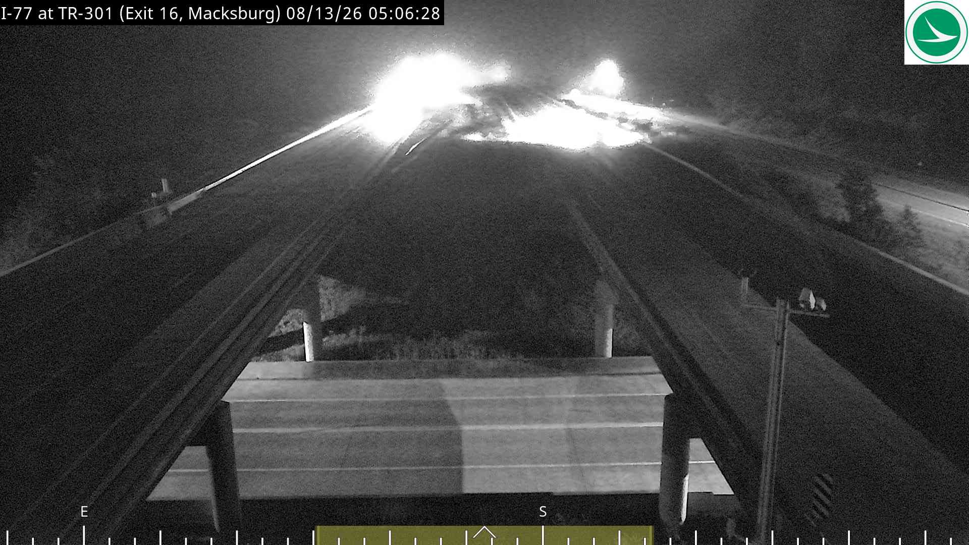 I-77 at TR-301 (Exit 16, Macksburg)