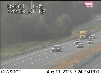 I-5 at MP 204.2: 144th St NE