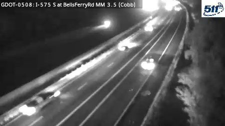 GDOT-0508: I-575 S at BellsFerryRd MM 3.5 (Cobb)