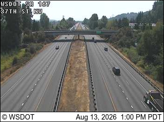 SR 167 at MP 17.1: 37th St NW