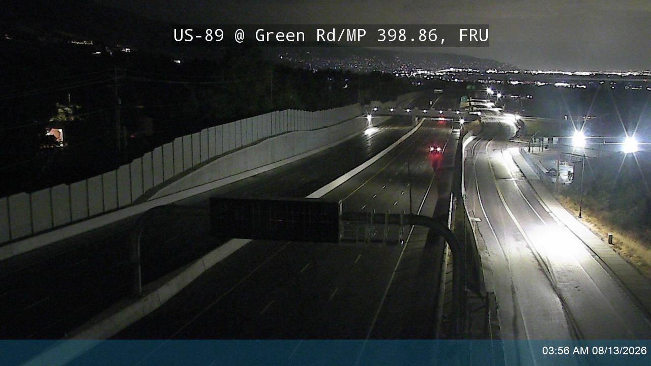 US-89 @ Green Rd / MP 398.86, FRU                                                                   
