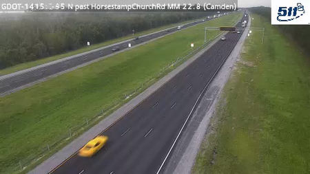 GDOT-1415: I-95 N past HorsestampChurchRd MM 22.8 (Camden)