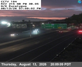 I-215 : (194) N of Eucalyptus