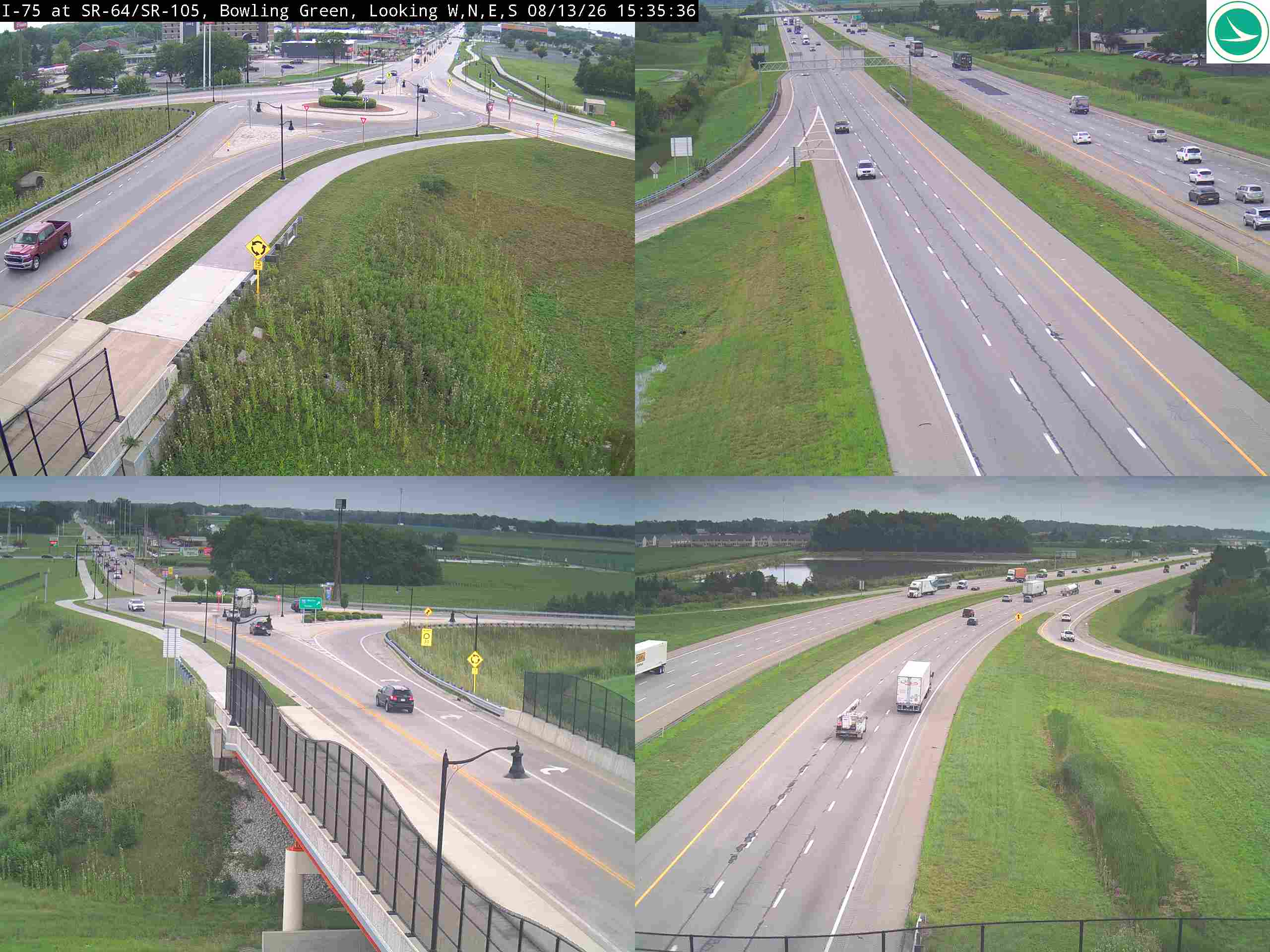 I-75 at SR-64/SR-105, Bowling Green