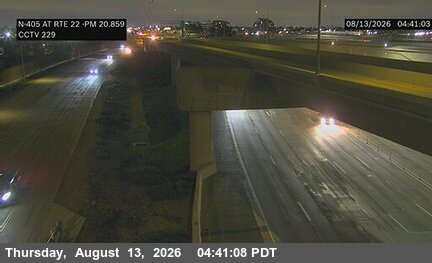 I-405 : (229) North of RTE 22