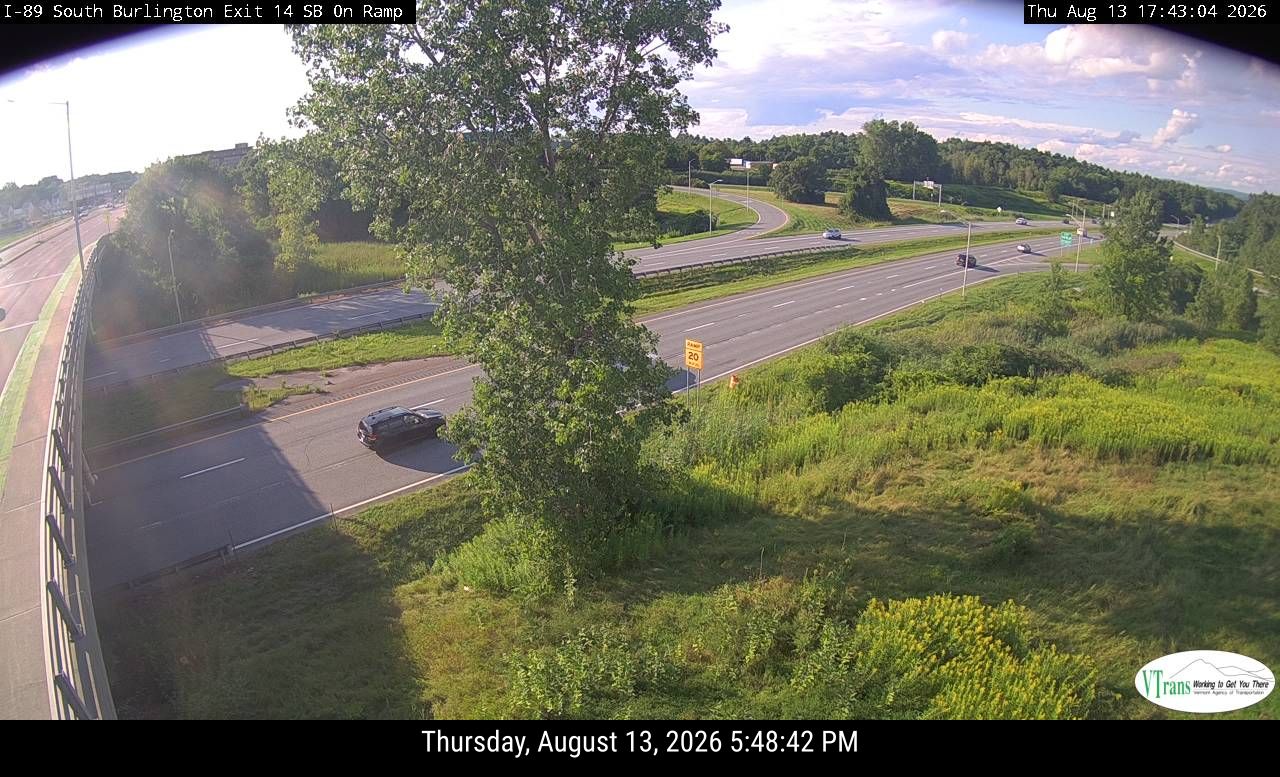 I-89 South Burlington Exit-14 CCTV-3