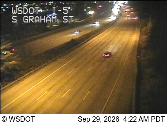 I-5 at MP 160.9: S Graham St