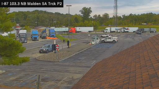 I-87 MP 103.30 NB Malden Service Area Truck Park 2