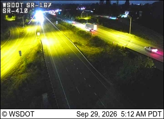 SR 167 at MP 7: SR 410 Interchange