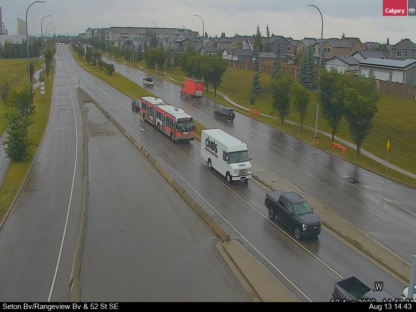 Seton Blvd/Rangeview Blvd and 52 Street SE
