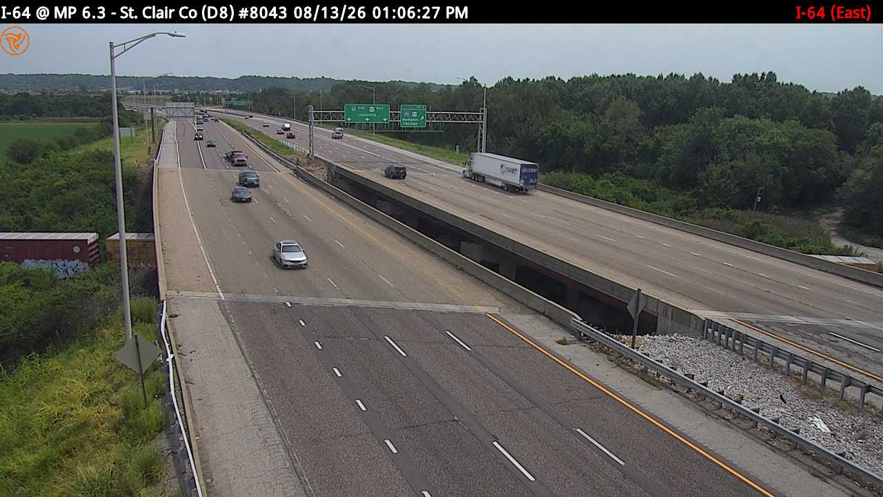 I-64 at Milepost 6.3 (IL 111) (#8043)