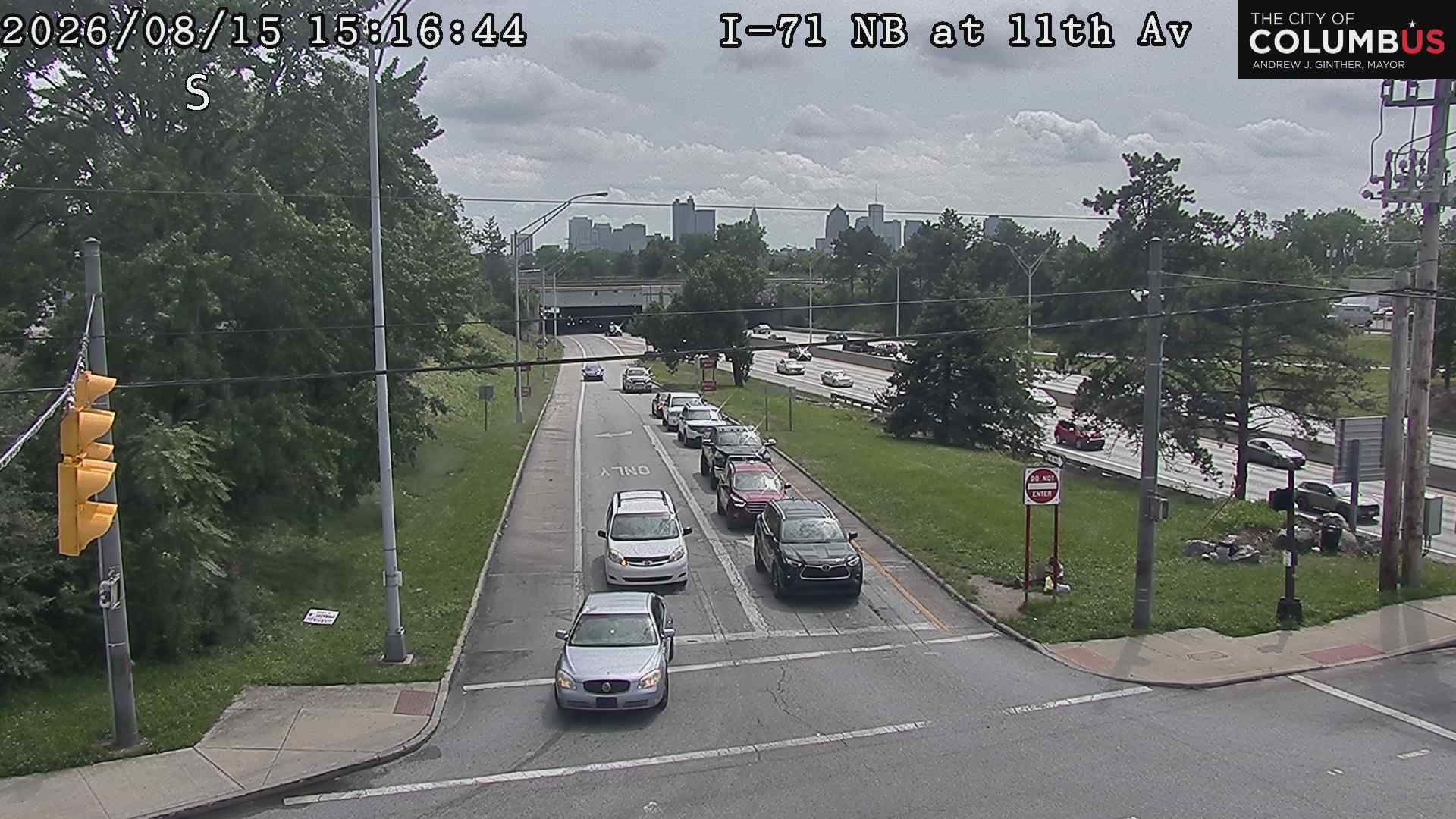 (City of Columbus) I-71 NB ramp at 11th Ave