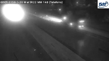 GDOT-1159: I-20 W at SR22 MM 148 (Taliaferro)