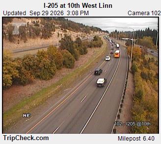 I-205 at 10th West Linn