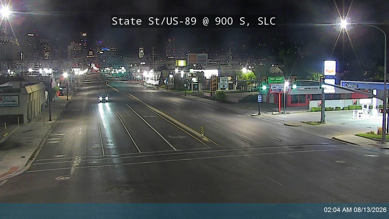 State St / US-89 @ 900 S, SLC                                                                       