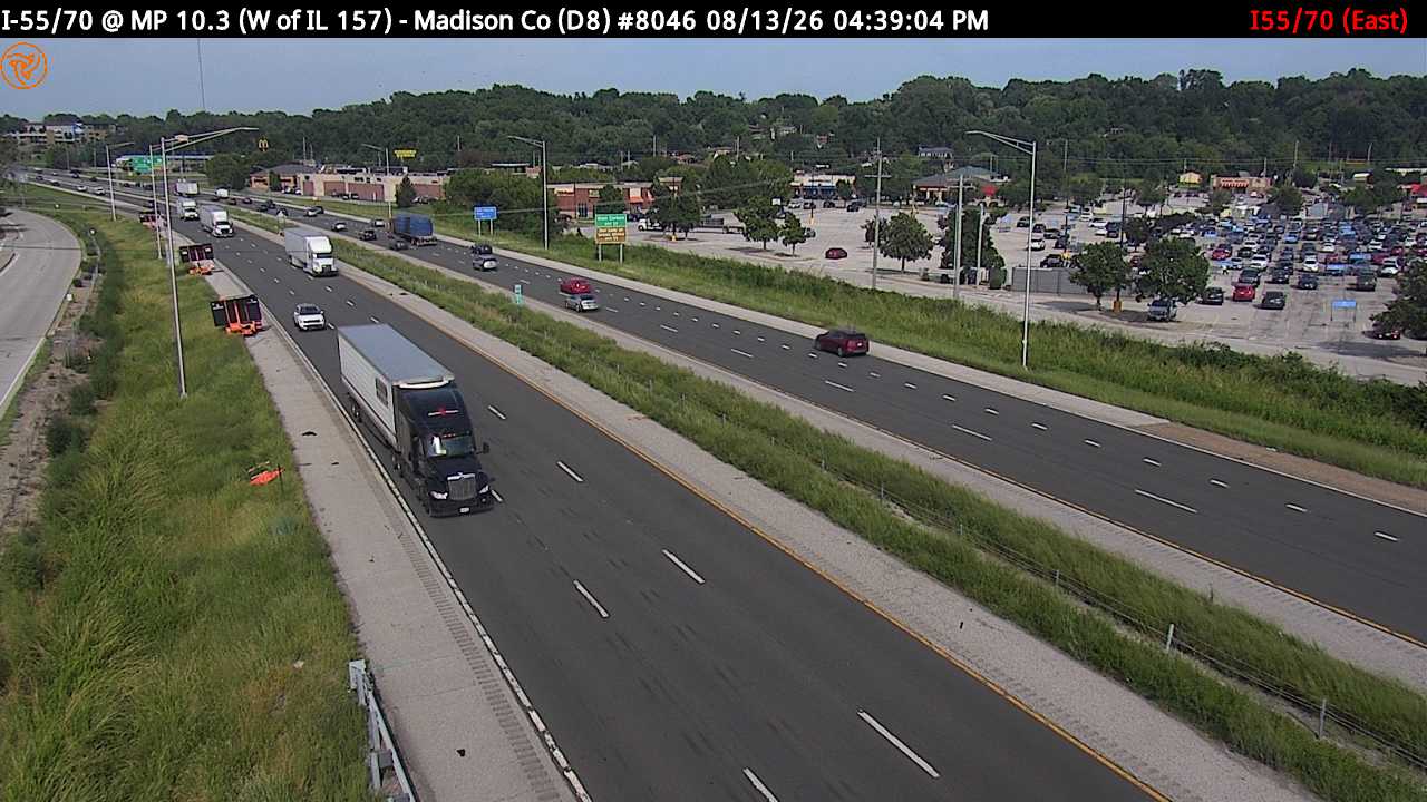 I-55/70 at Milepost 10.3 (W of IL 157) (#8046)