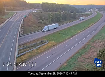 I-94  - I-94 at WIS 121