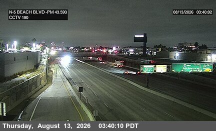 I-5 : (190) North of Beach Boulevard