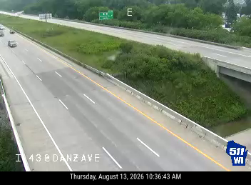 I-43  - I-43 at Danz Ave