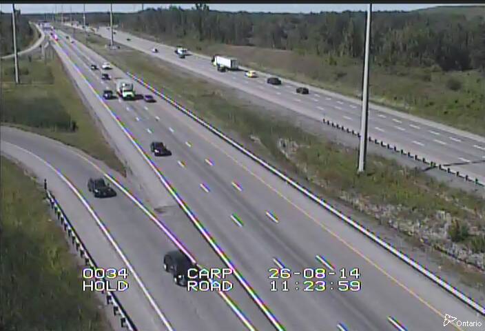 Highway 417 near Carp Road