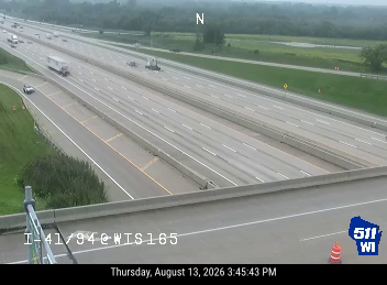 I-41/94  - I-41/94 at WIS 165