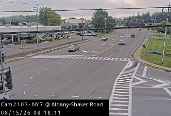 NY 7 at Albany-Shaker Road