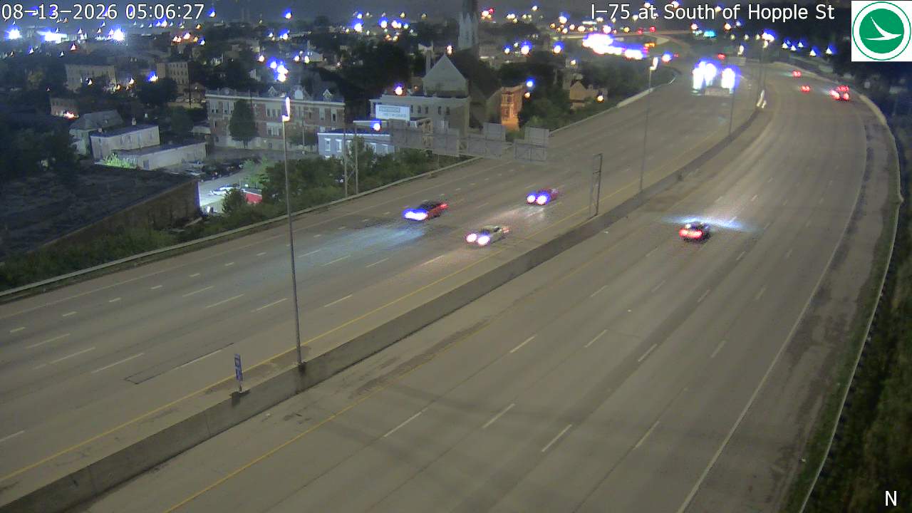 I-75 at S of Hopple St
