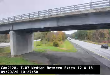 I-87 Northbound Before Exit 13S