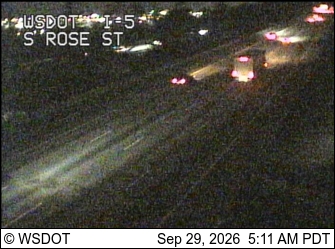 I-5 at MP 159.7: S Rose St (Mid-Boeing Field)