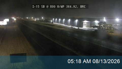I-15 SB @ 800 N / MP 364.92, BRC                                                                    