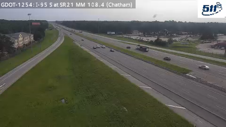 GDOT-1254: I-95 S at SR21 MM 107.9 (Chatham)