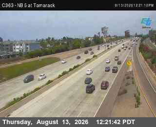 (C364) I-5 : NB at Tamarack (on ramp)