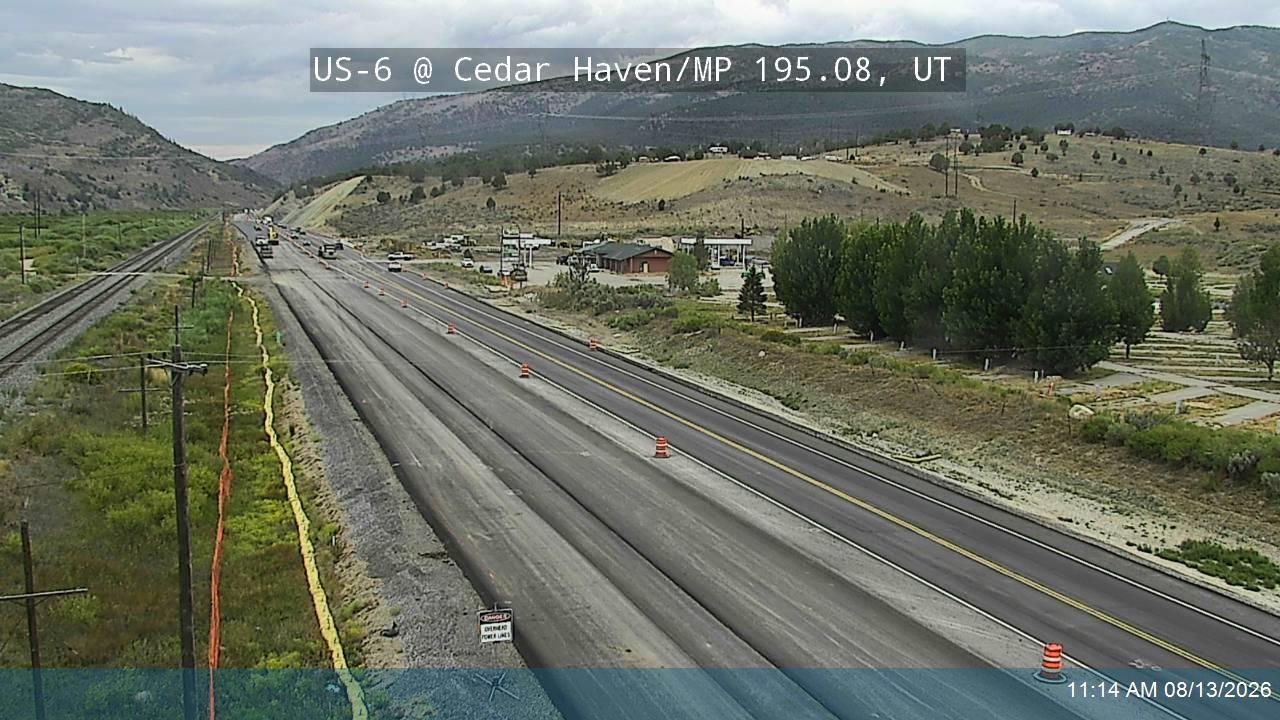 US-6 @ Cedar Haven / Sheep Creek Rd / MP 195.08, UT