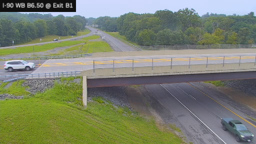 I-90 MP 006.50 WB Berkshire Connector at Interchange B1 (Albany/Hudson/Rensselaer)