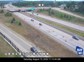 US 51  - US 51 at County NN