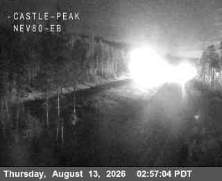 Hwy 80 at Castle Peak