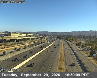 US-101 - TV409 -- US-101 : San Bruno Avenue - South