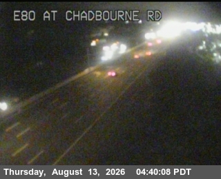 TV984 -- I-80 : AT AT CHADBOURNE RD