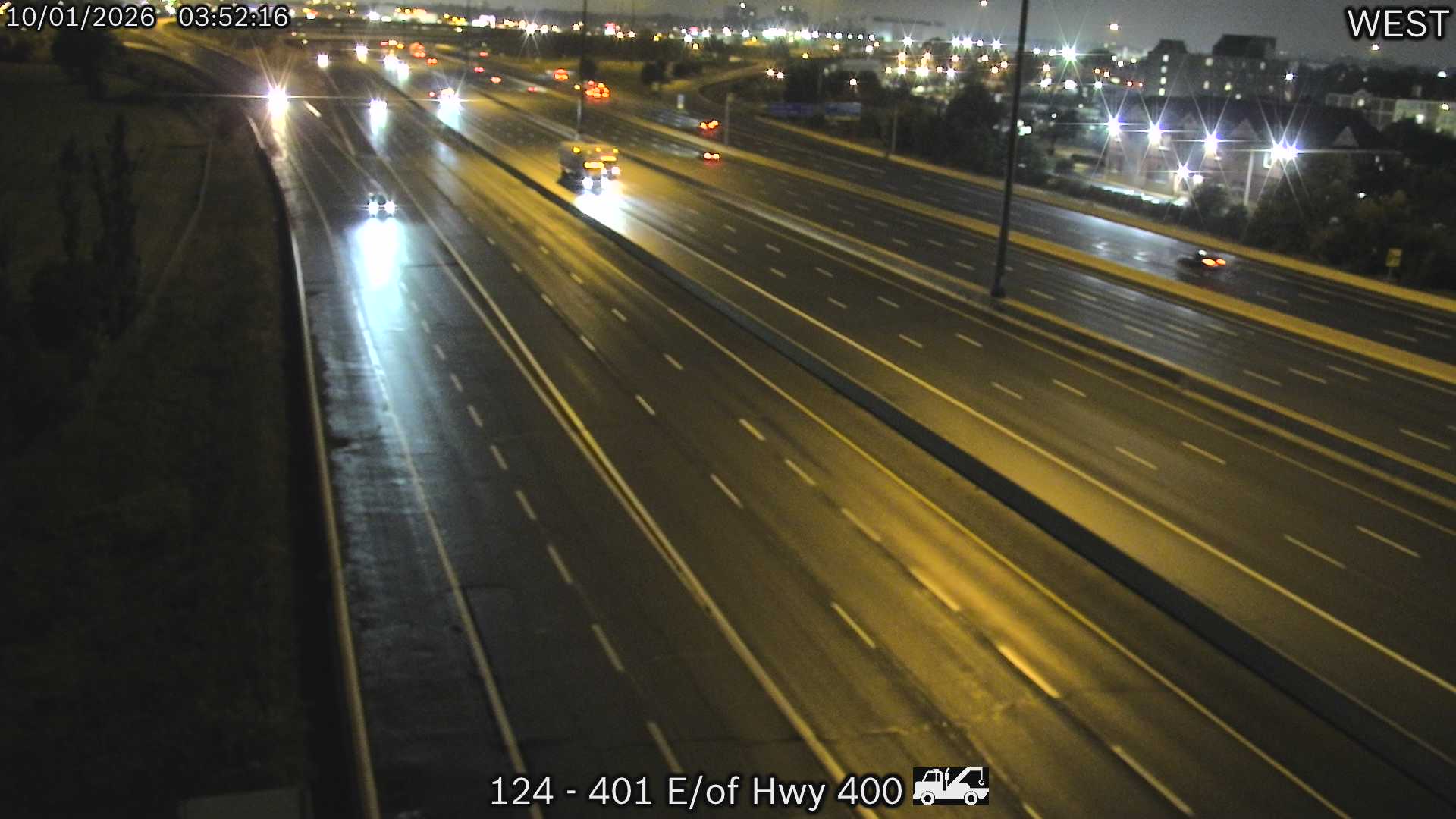 Highway 401 East of Highway 400