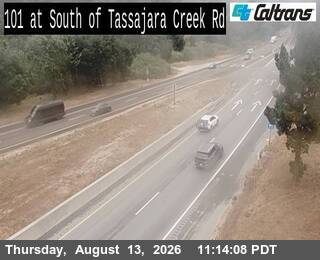 US-101 : South of Tassajara Creek Road