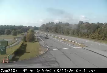 NY 50 NB @ SPAC