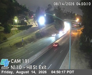 I-110 : (191) Hill Street Exit